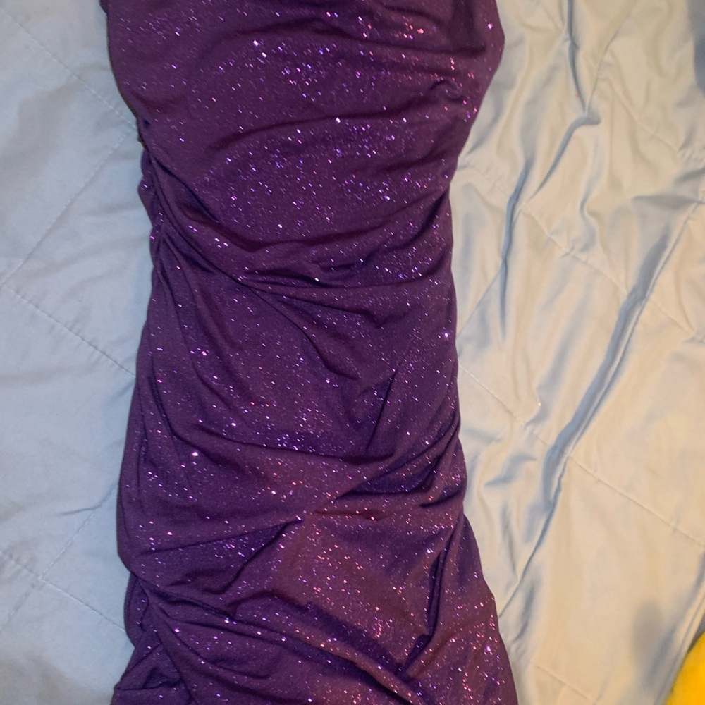 Purple Glitter Dress